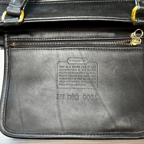 Vintage 1998 Coach Leather Tribeca Satchel Bag - Picture 12 of 13